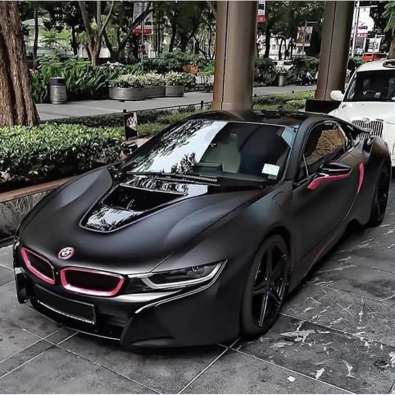 Bmw i8 black matte