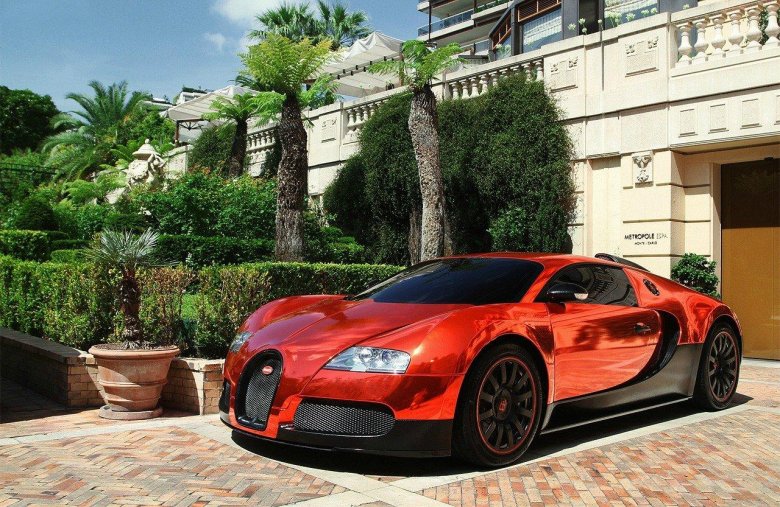 Автомобиль bugatti veyron