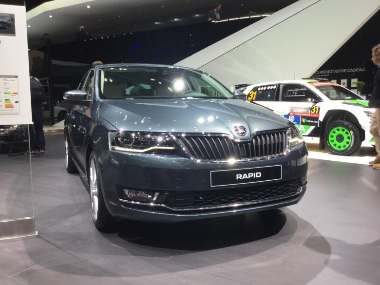 Шкода актавия рапид 2018