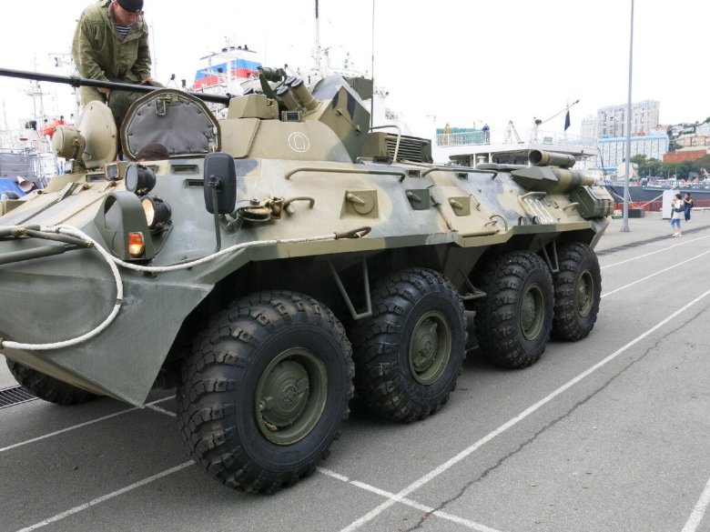 Вооружение бтр 80