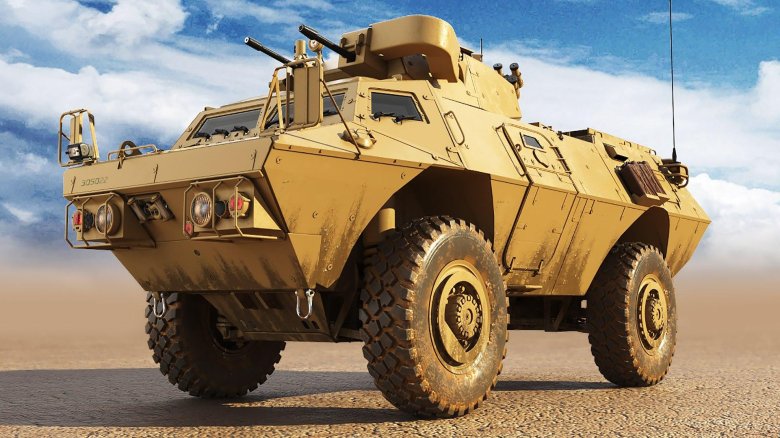 Американская бронемашина