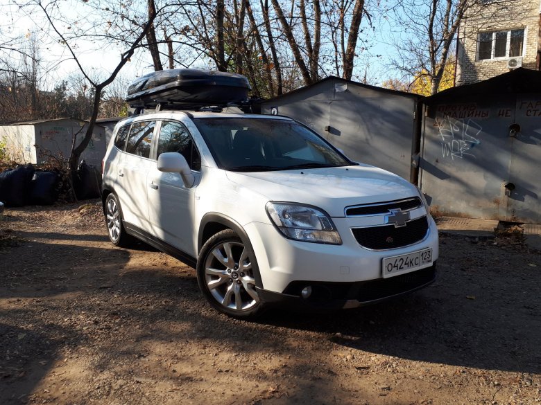 Автобокс на шевроле орландо