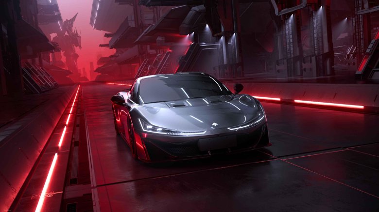 Электрокар gac aion hyper ssr