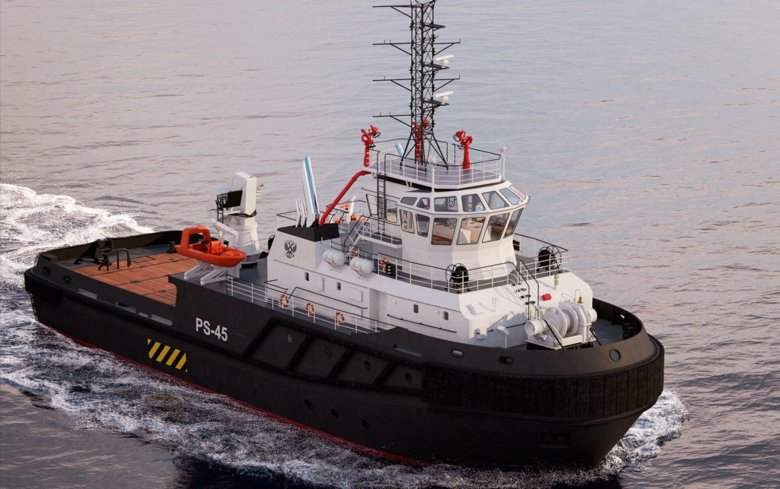 Спасательный буксир полярный конвой