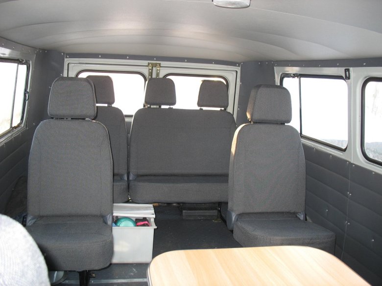 Уаз буханка 2206 салон