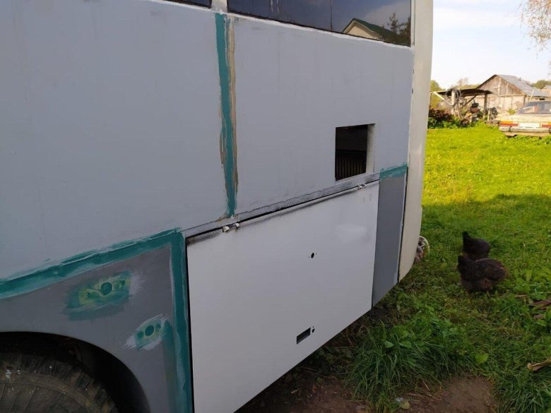 Автодом своими руками из автобуса кавз