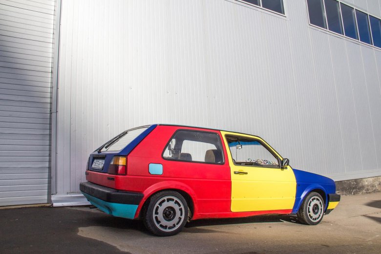 Volkswagen golf mk2 harlequin