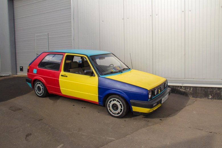 Volkswagen golf 2 арлекино