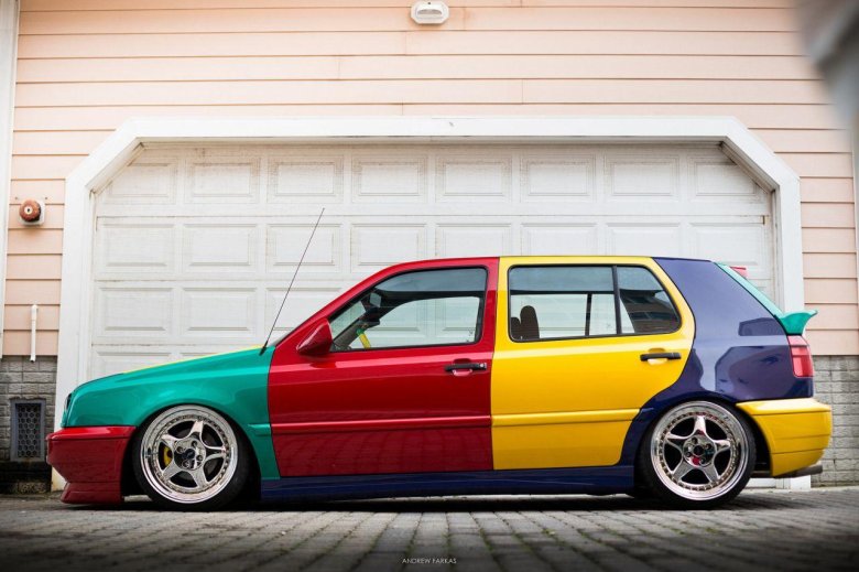 Фольксваген гольф арлекин