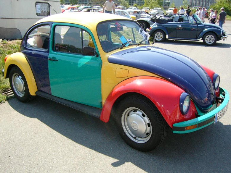 Volkswagen beetle арлекин