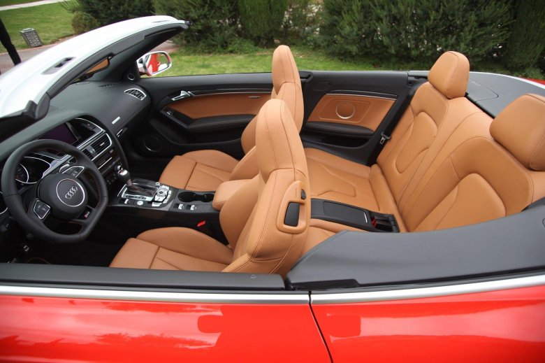 Ауди а5 кабриолет салон