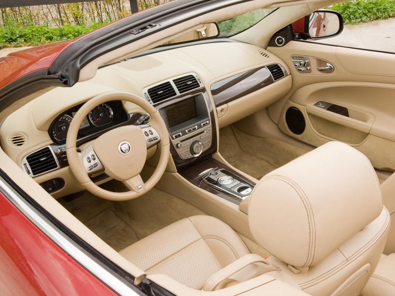 Jaguar xk 2008 салон