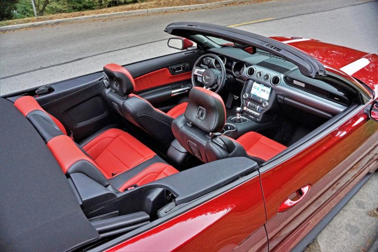 Ford mustang 2018 салон