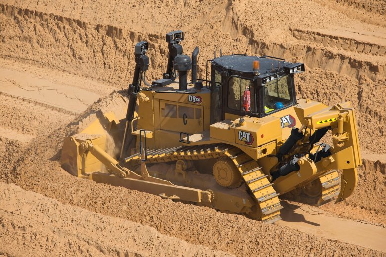 Бульдозер cat d8