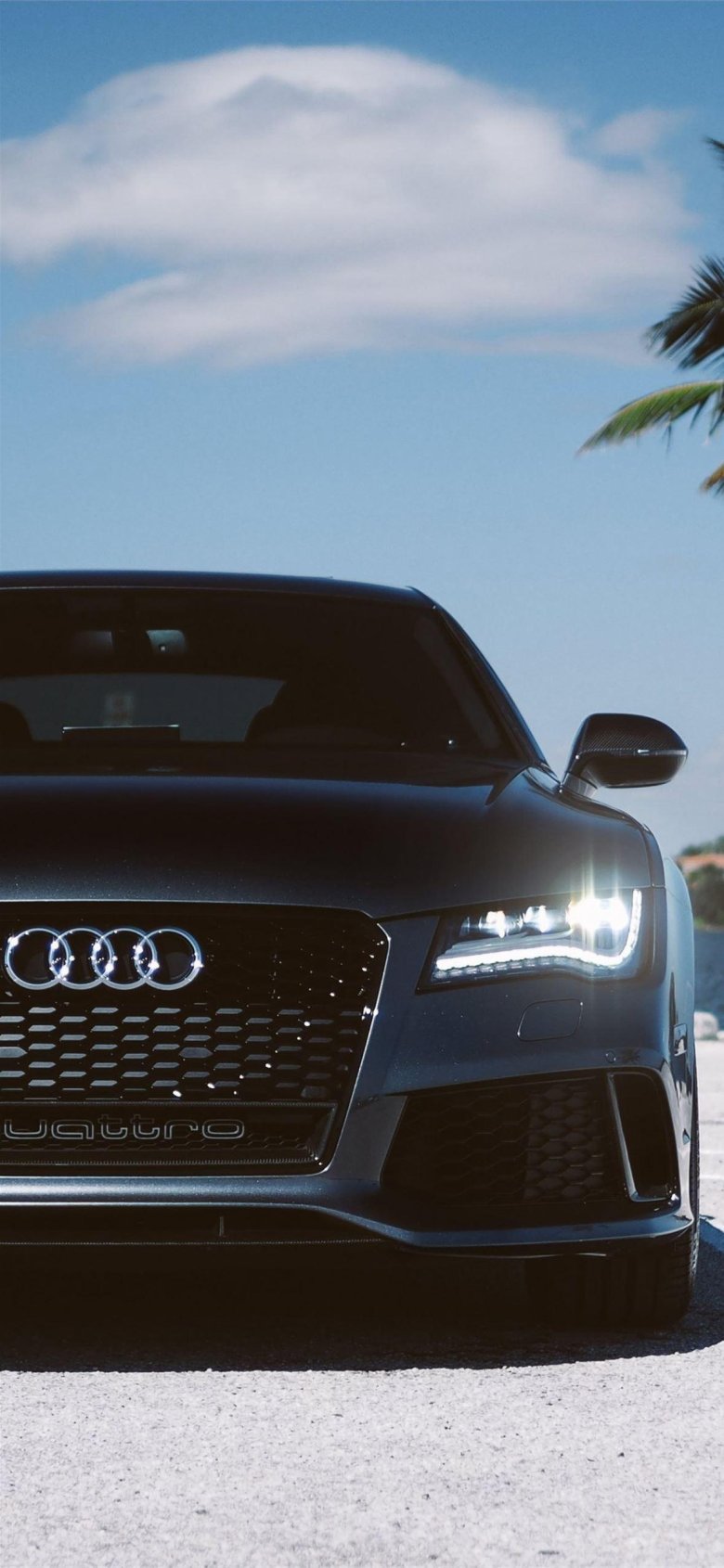 Audi rs7 black