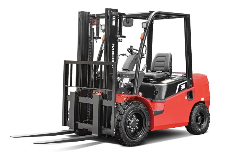 Вилочный дизельный погрузчик hangcha cpcd