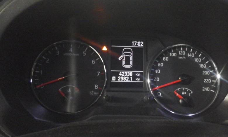 Ниссан кашкай одометр