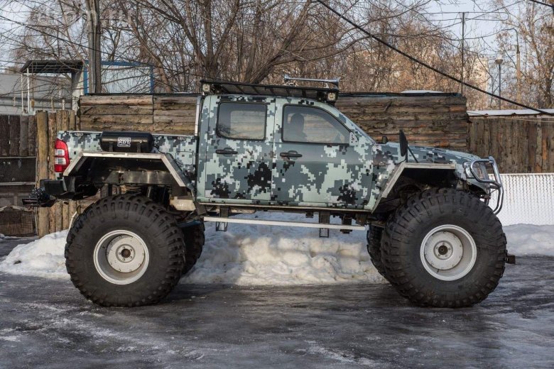 Вездеход-болотоход север