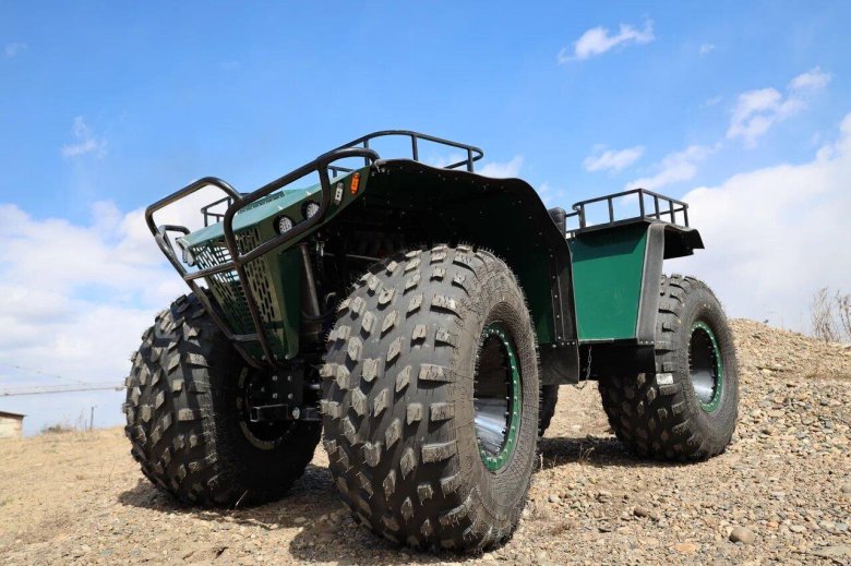 Болотоходы на шинах низкого давления