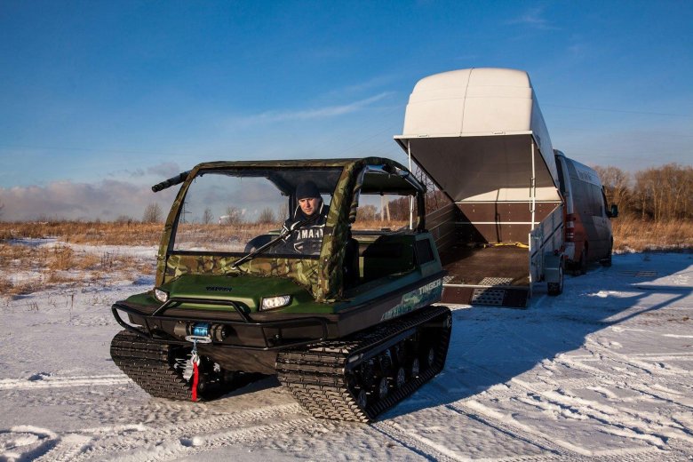 Вездеход амфибия тингер
