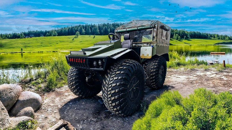 Вездеход трэкол лесник