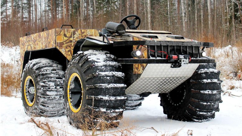 Болотоход вездеход триумф
