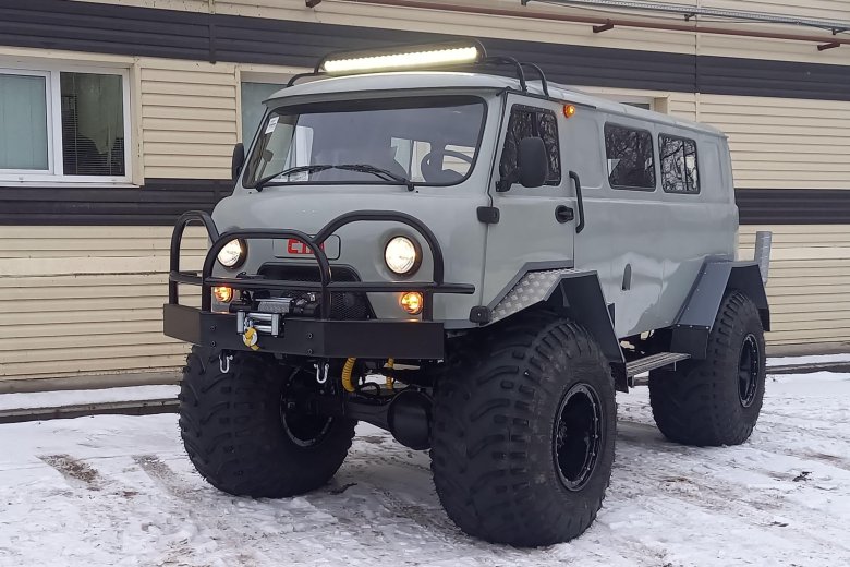 Уаз буханка болотоход