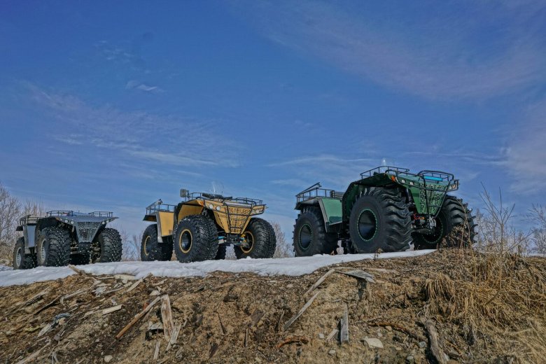 Снегоболотоход «сибирские вездеходы» св415 сарам