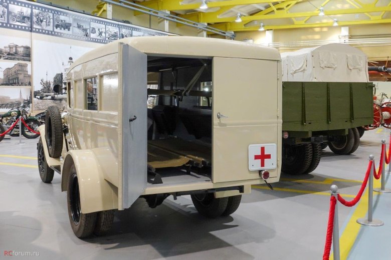 Зис 44 санитарный автомобиль