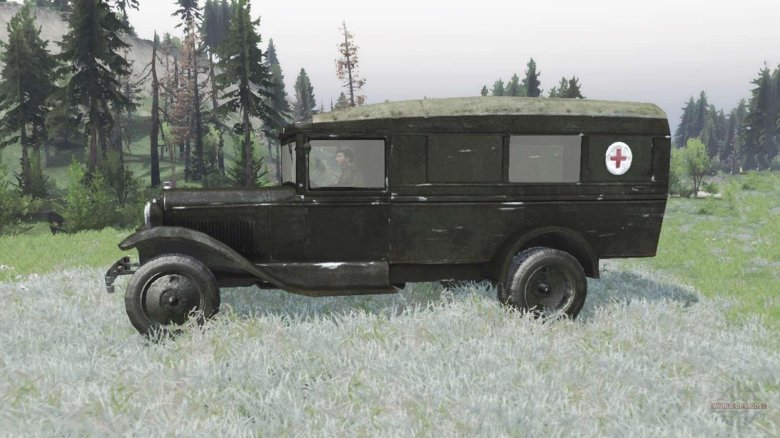 Газ 55 санитарный