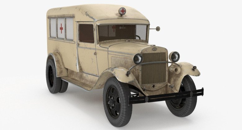 Санитарный автомобиль газ-аа