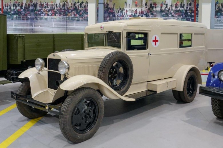 Санитарный автомобиль газ-55