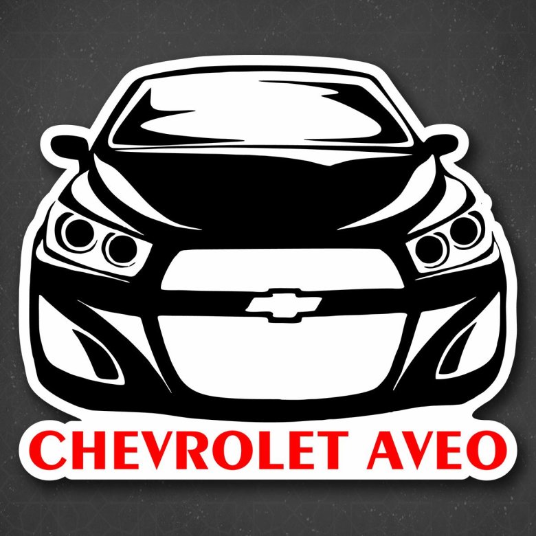 Chevrolet наклейка на авто