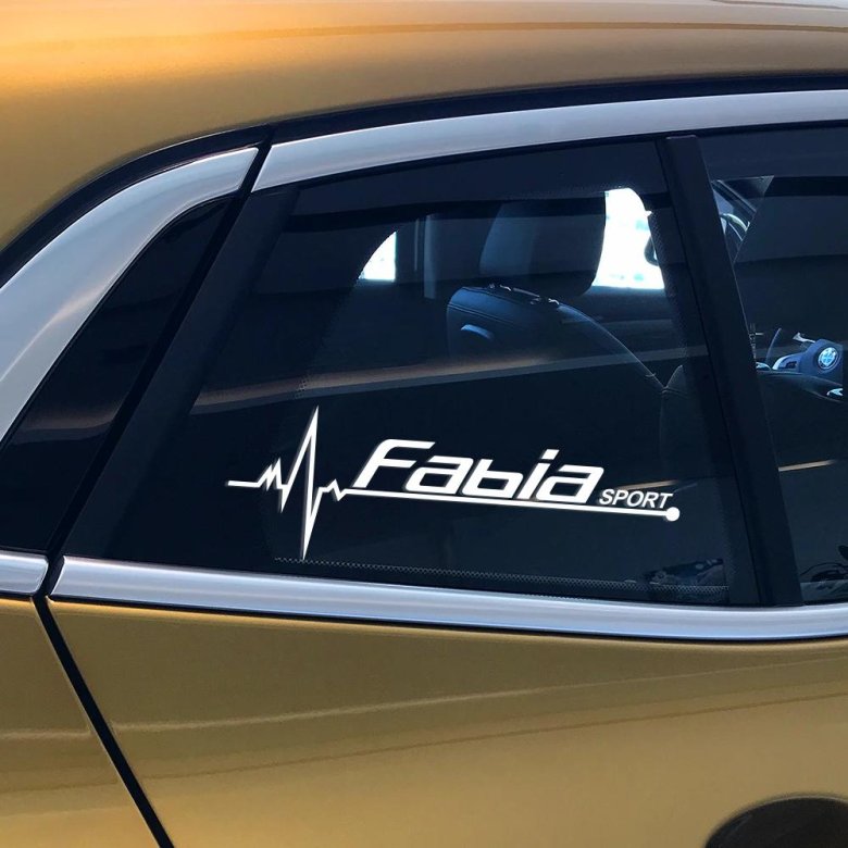 Наклейки на боковые окна автомобиля