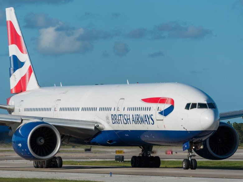 Самолет бритиш эйрлайнс