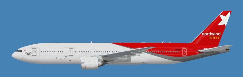 Самолёт nordwind airlines