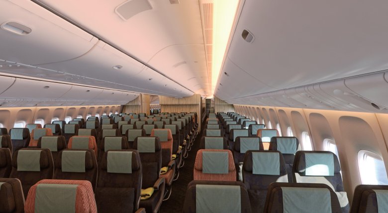 Boeing 777 200 салон