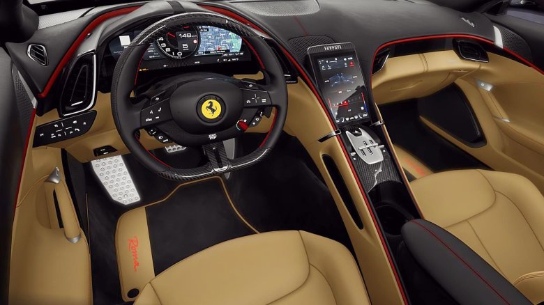Ferrari roma салон