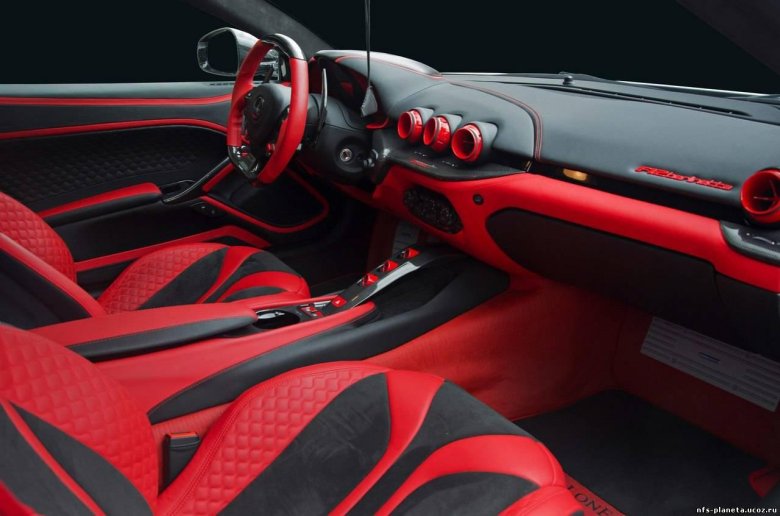 Ferrari f12 interior