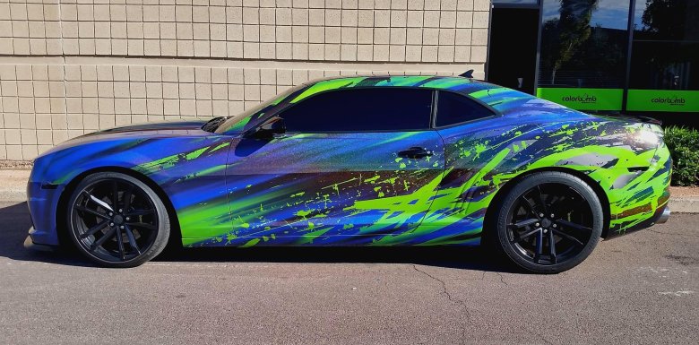 Шевроле камаро винил