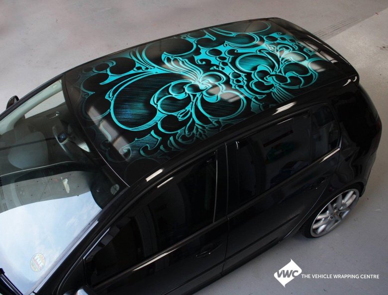 Аэрография на машинах