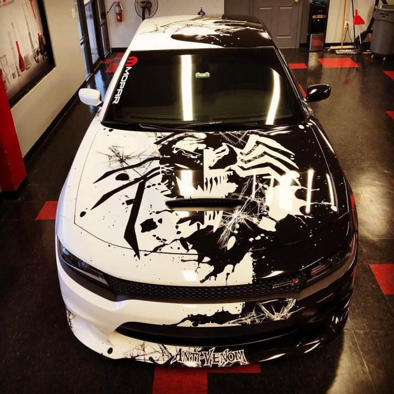 Dodge srt hellcat винил