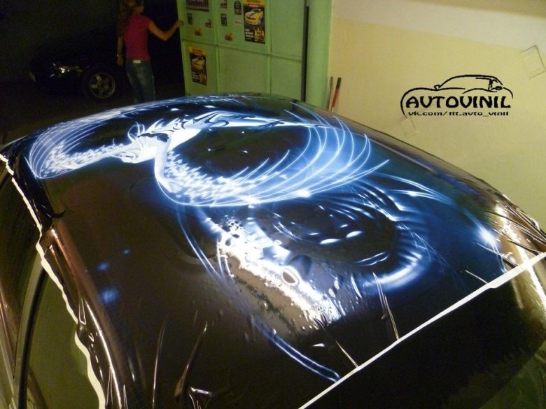 Ваз 2110 винилография