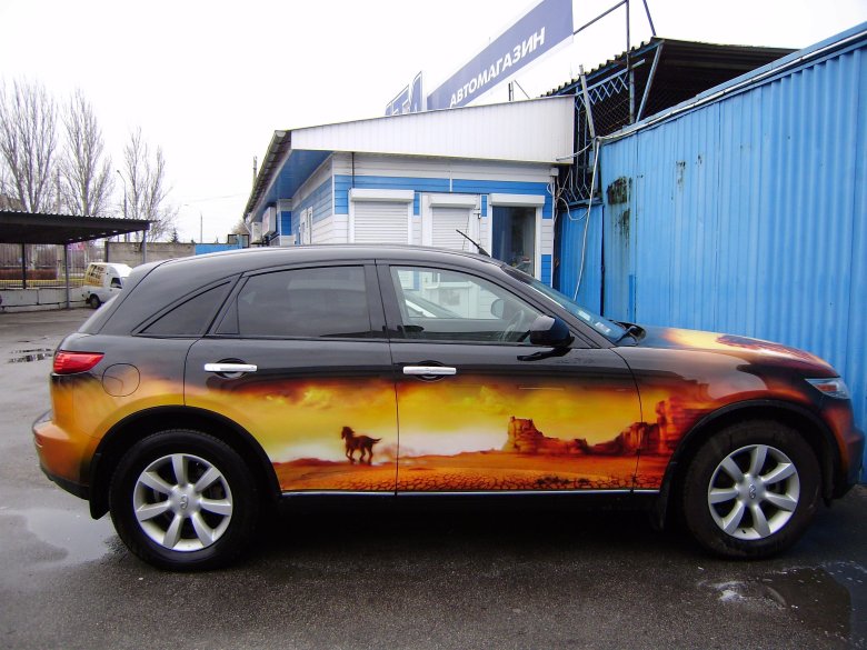 Аэрография на авто