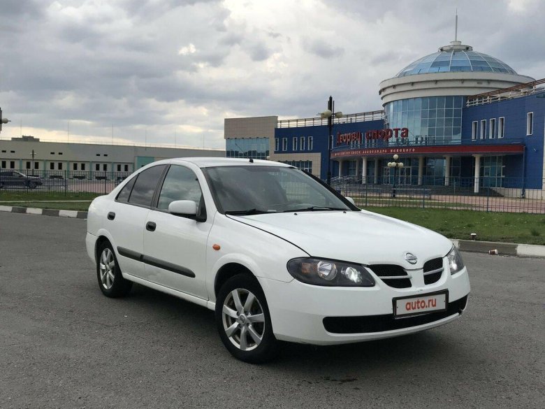 Ниссан альмера белая 2004