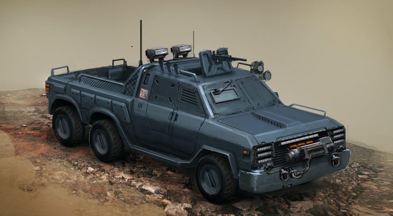 Машина для зомби апокалипсиса