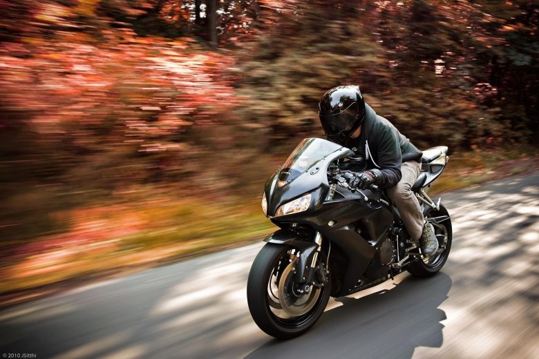 Мотоциклист мотоцикл