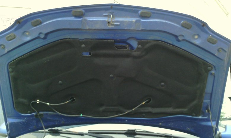 Шумоизоляция капота рено логан 1