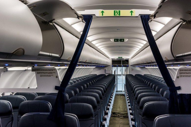 Airbus a320 салон