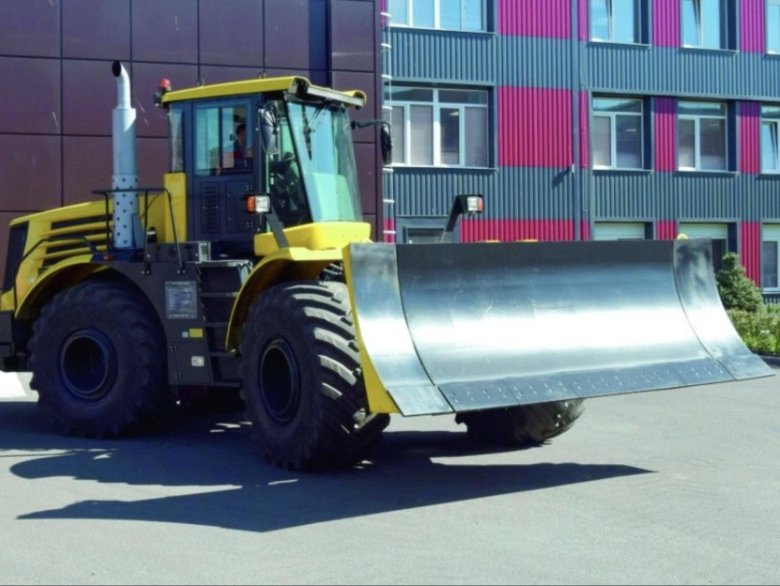 Колесный бульдозер к 702мба 01 бку